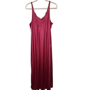 Vanity Fair size M women maxi slip dress made in USA